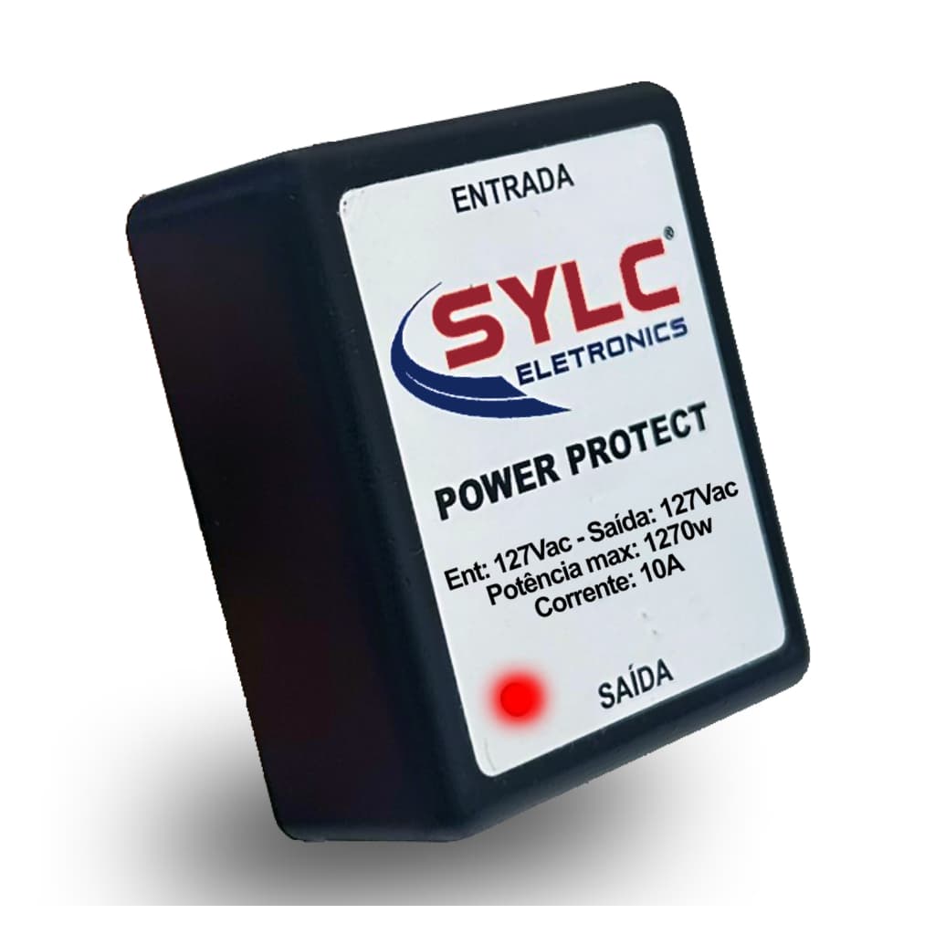 Protetor De Surtos Pico De Tensão De Energia Raios Motor Portão 127v