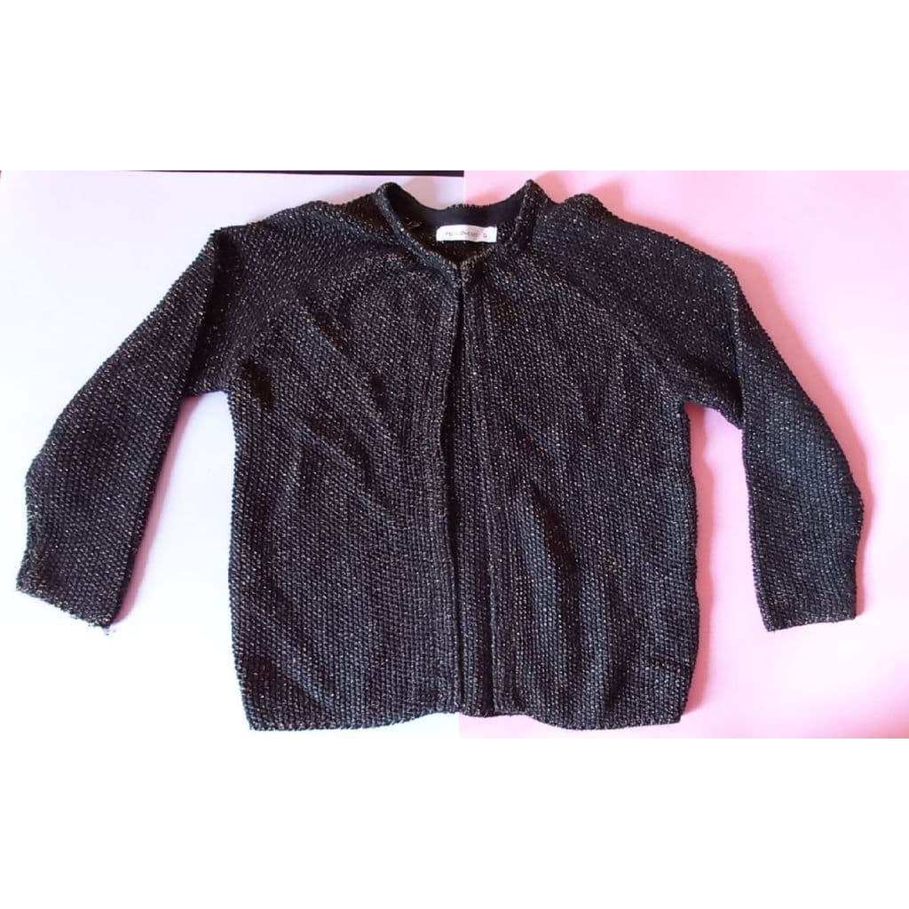 Casaquinho infantil com fios dourados pool kids - item usado