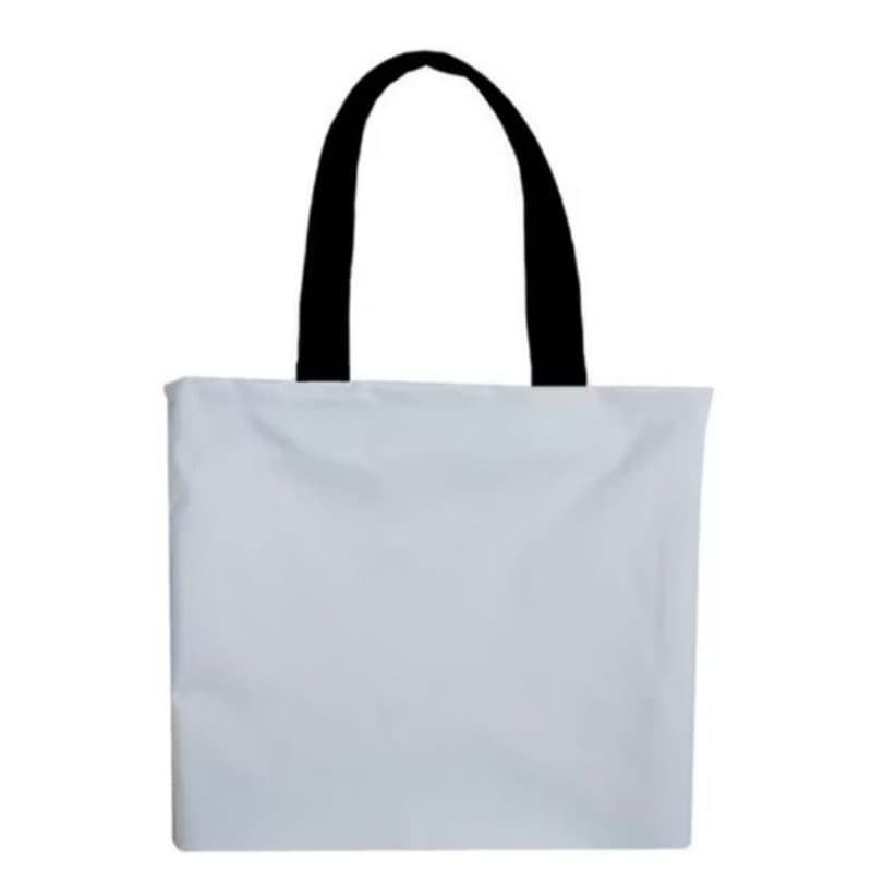 Ecobags kit com 5 unidades tamanho 35x30 branca, ver disponibilidade cor da alça