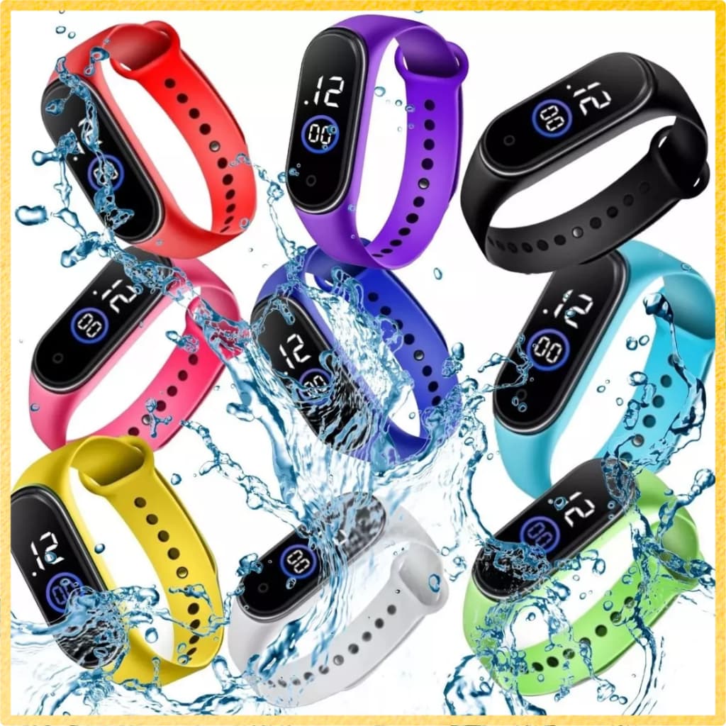 Kit 5-25 Relógio Led Festa Lembrancinha Atacado Revenda Presente Adulto Infantil  A Prova D'Água