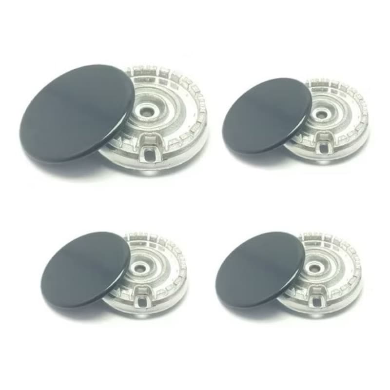 Kit 4 Bocas para Fogão Consul 1 Gd + 3 Pq - 3 Pinos Cd075ae Cf450bb