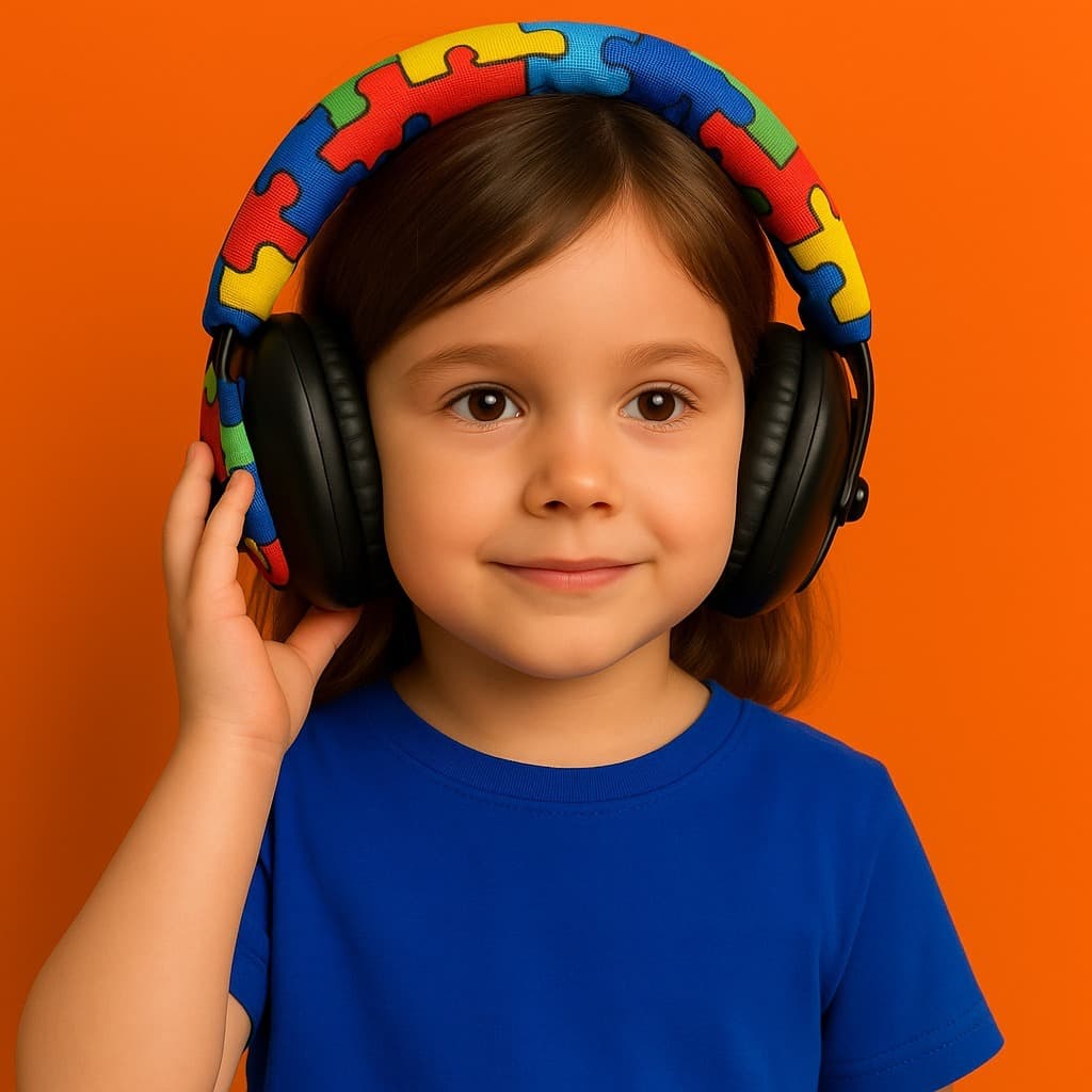 Abafador autista, capinha costurada e personalizada