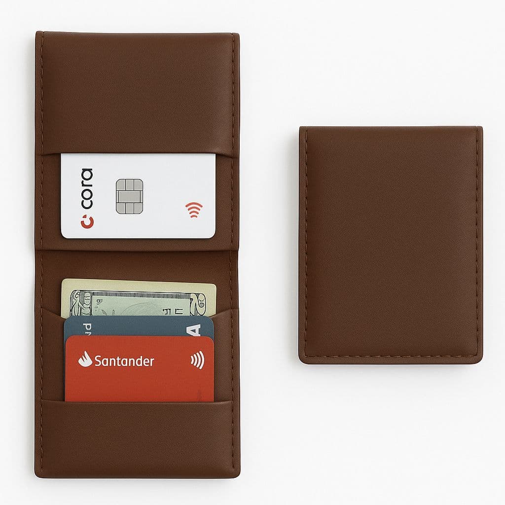 kit 50 Porta Cartão Masculino e feminino Slim Carteira Feminina Carteira masculina Promoção Varias