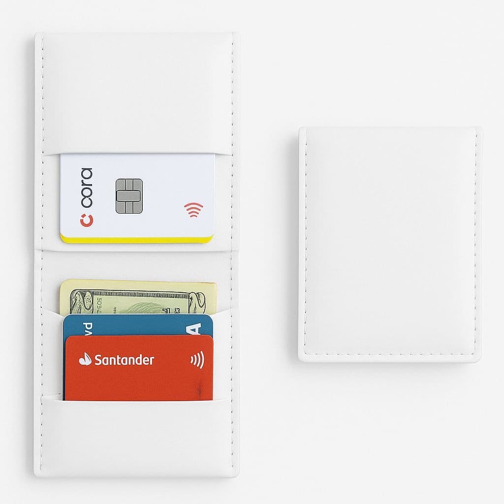 kit 100 Porta Cartão Masculino e feminino Slim Carteira Feminina Carteira masculina Promoção Varias