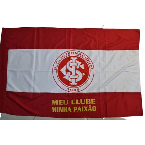 NOVA Bandeira do Time do Internacional Vermelho 2024/25