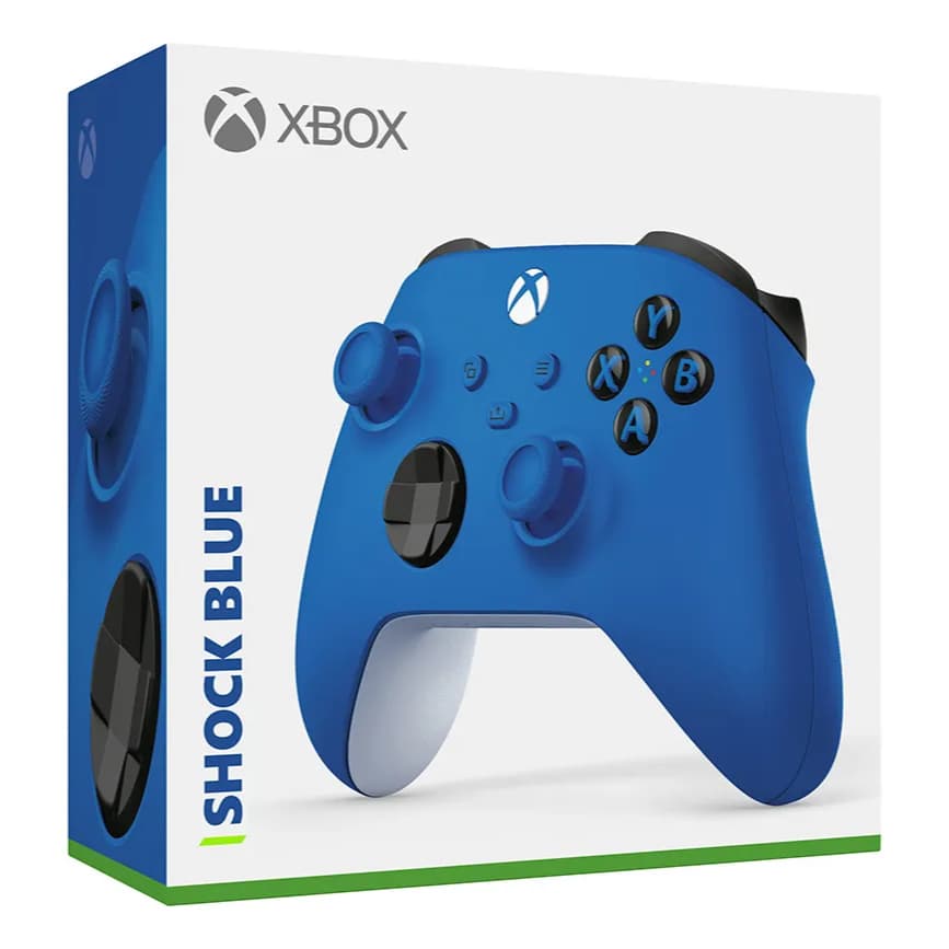 CONTROLE SEM FIO XBOX SERIES SHOCK BLUE