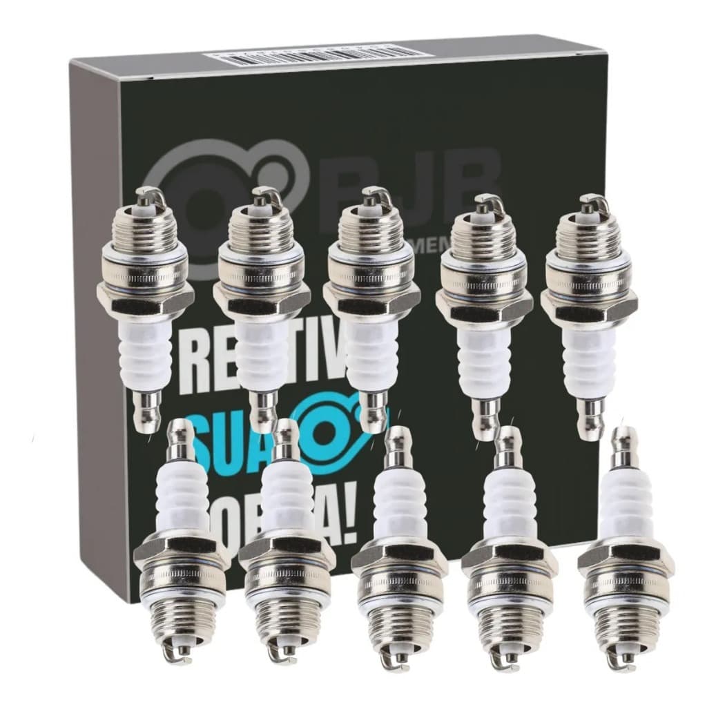 10 Vela Roçadeira Motoserra P/  Sthil Toyama Vulcan Garthen