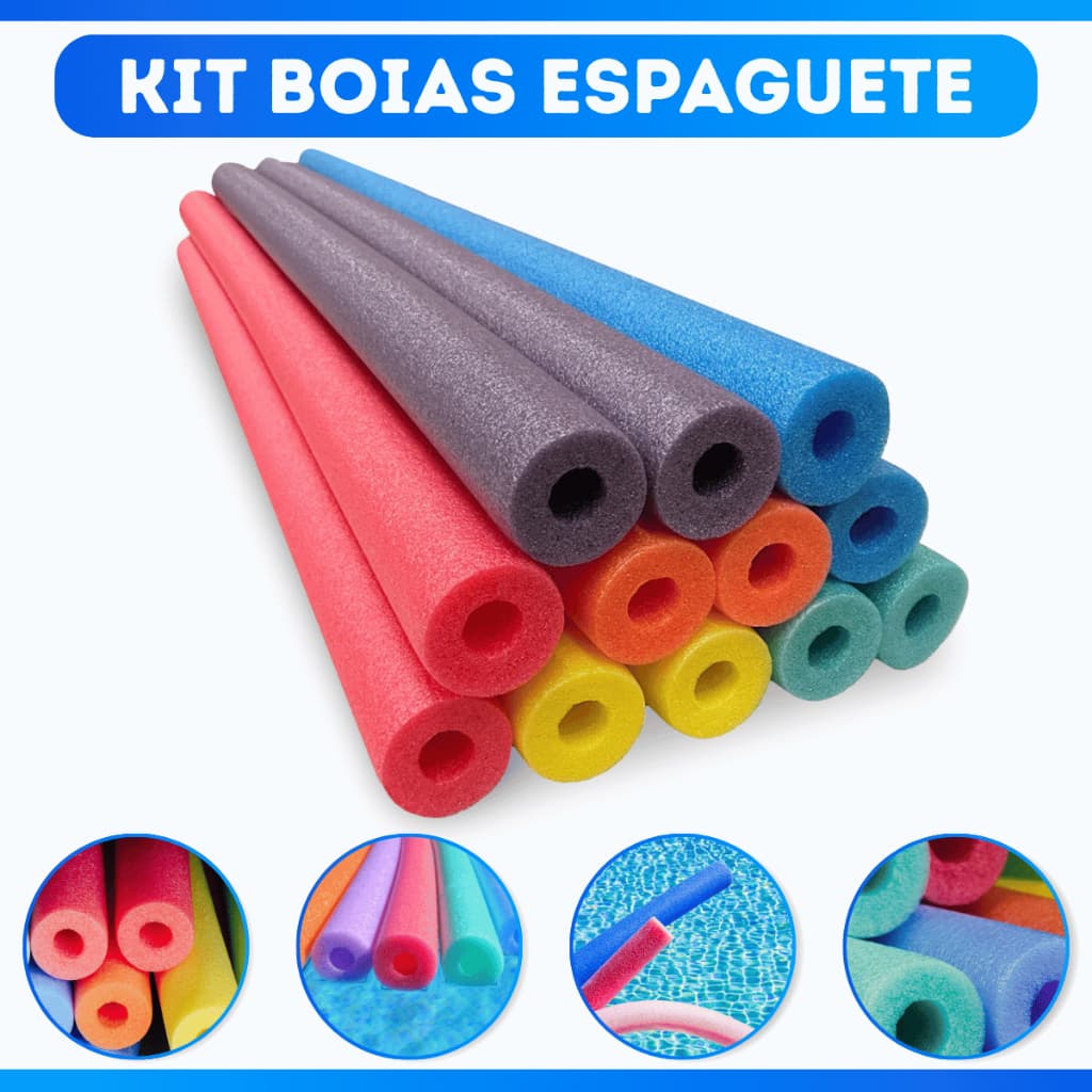 Boia Espaguete Polietileno Expandido para Piscina