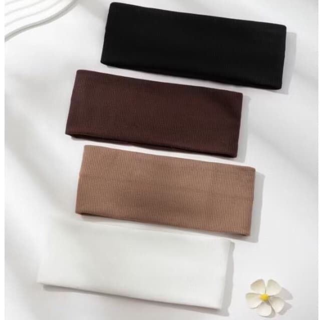 Faixa de cabelo Elástica Confortável Penteados e Esportes