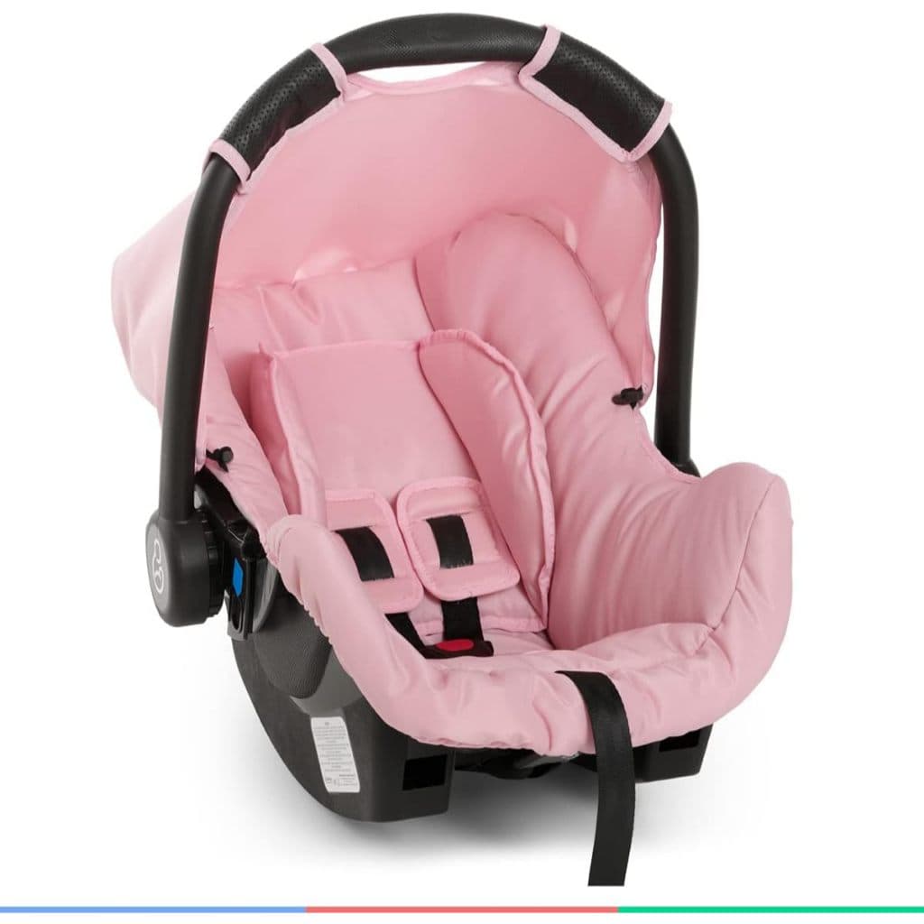 Bebe Conforto Galzerano Grid Rosa 0 Até 13Kg Cadeirinha de Carro
