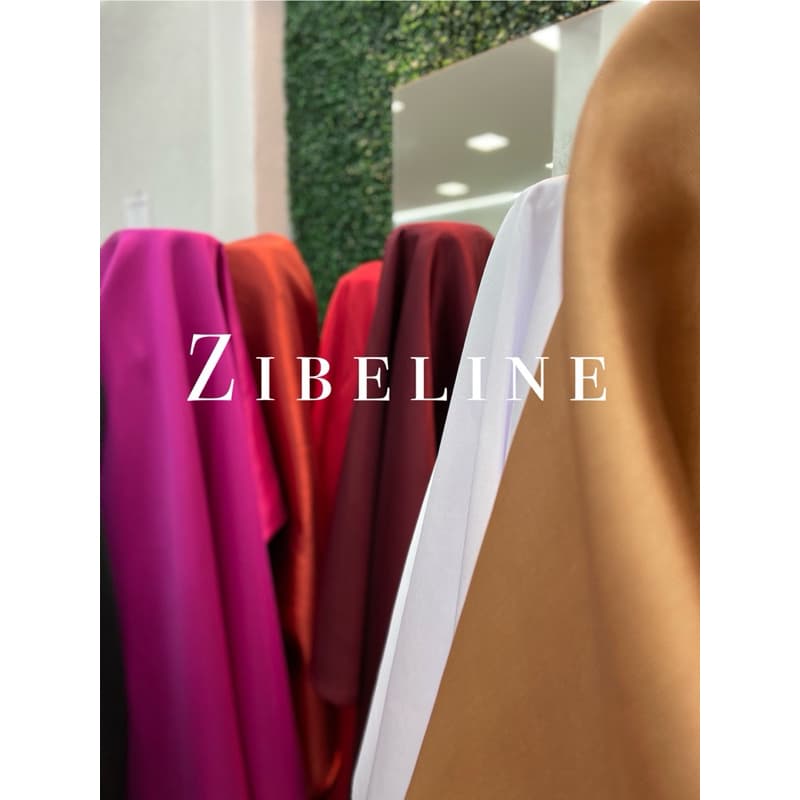 Tecido Zibeline Acetinado Premium Crepe Cores 1,50m de Largura