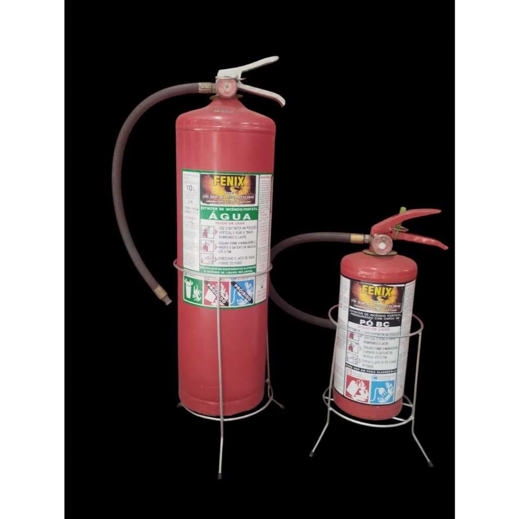 SUPORTE  PARA EXTINTOR DE INCÊNDIO C.