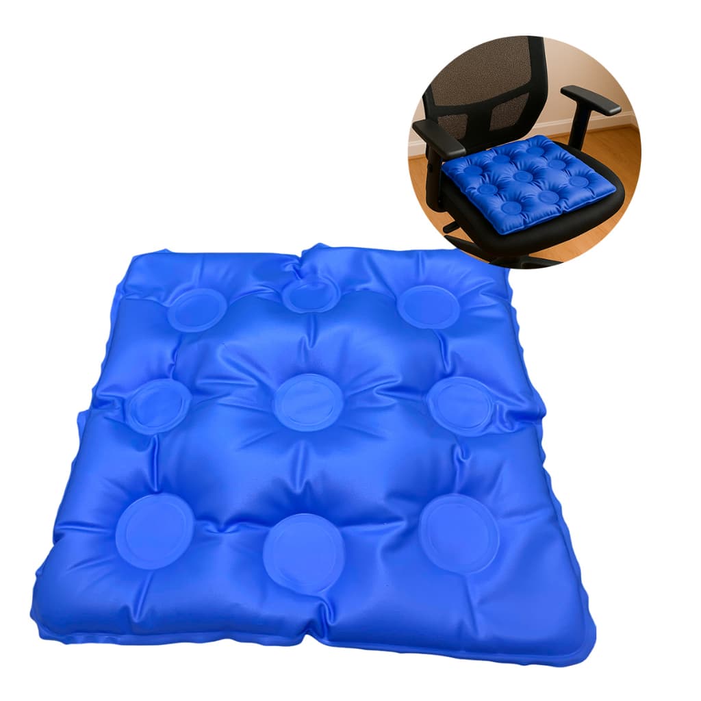 Almofada Terapêutica Quadrada Gel Assento Antiescaras Hemorroidas Ortopédico Coccix 42X42