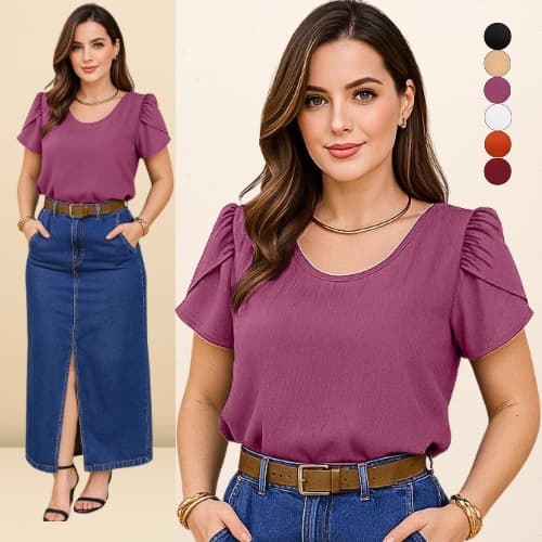 BLUSA FEMININA LISA ESTILOSA CONFORTÀVEL BLUSAS FEMININAS DUNA PREMIUM BLUSINHA FEMININO TRABALHO MULHERES PROMOÇÃO