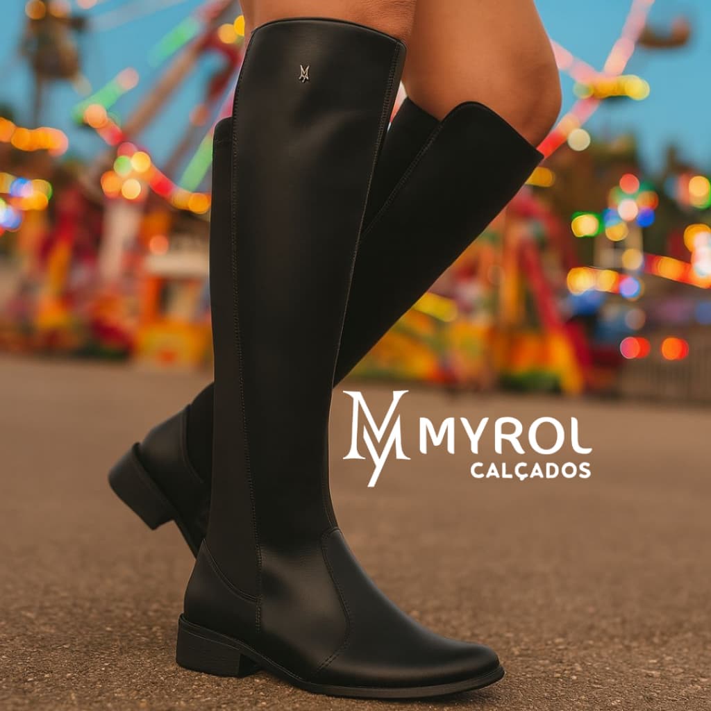 Bota Montaria Over The Knee Cano Longo Elástico Neoprene