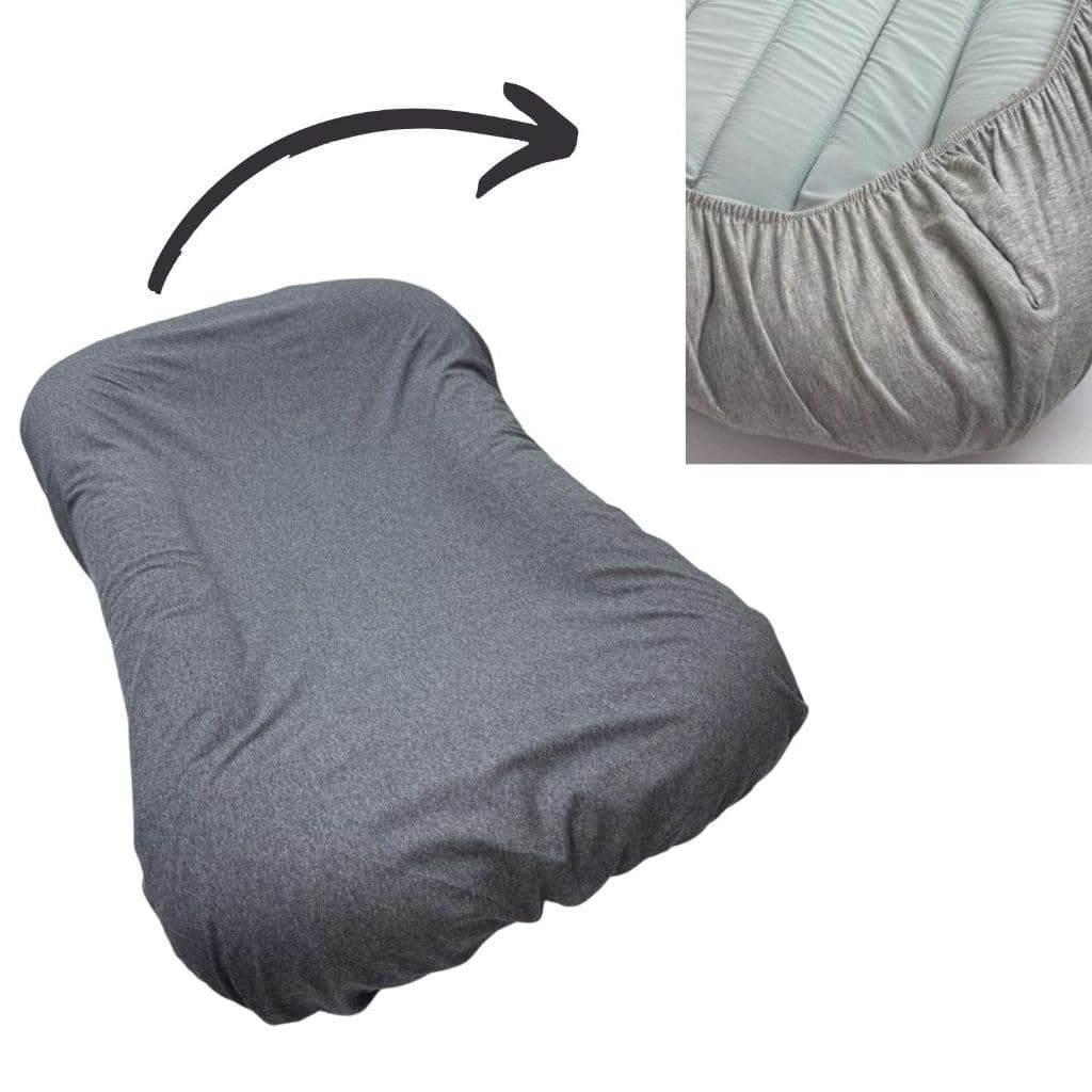 LENCOL EM MALHA COM ELASTICO PARA NINHO CASULINHO - MENINA E MENINO - REDUTOR PARA BERÇO