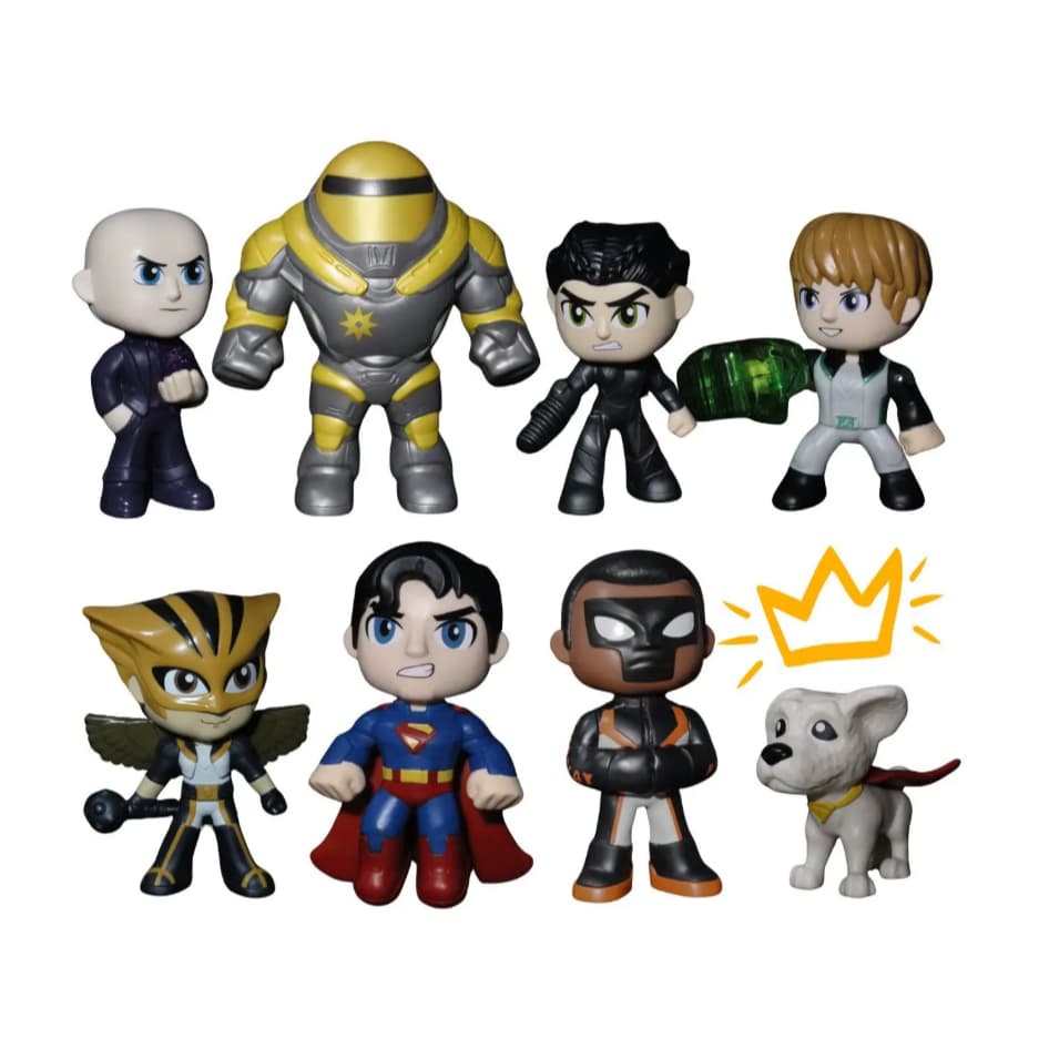 Superman O Filme - Coleção Burger King 2025 Bonecos LACRADOS (Selecione o seu)