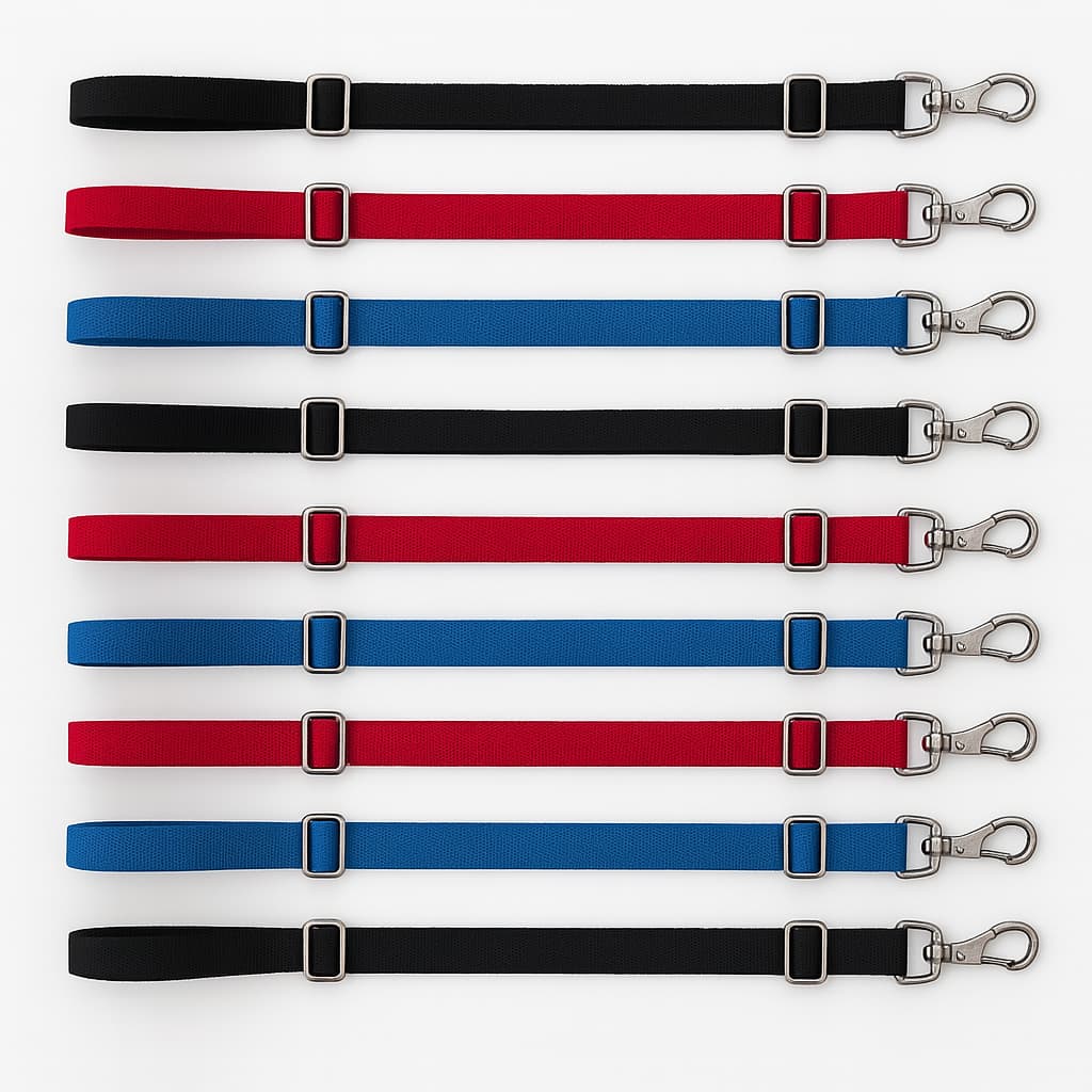 Kit 4 Guias Contenção Banho Tosa Pet Shop Cães Todos Portes Shistzu Golden Labrador Premium FATPET