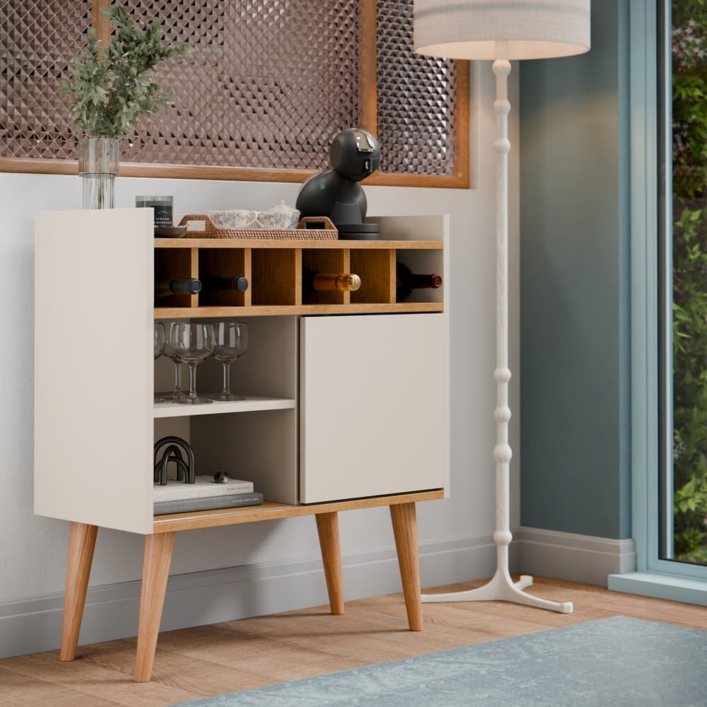 Aparador Buffet Berlim Adega Cantinho do Café - Varias Cores