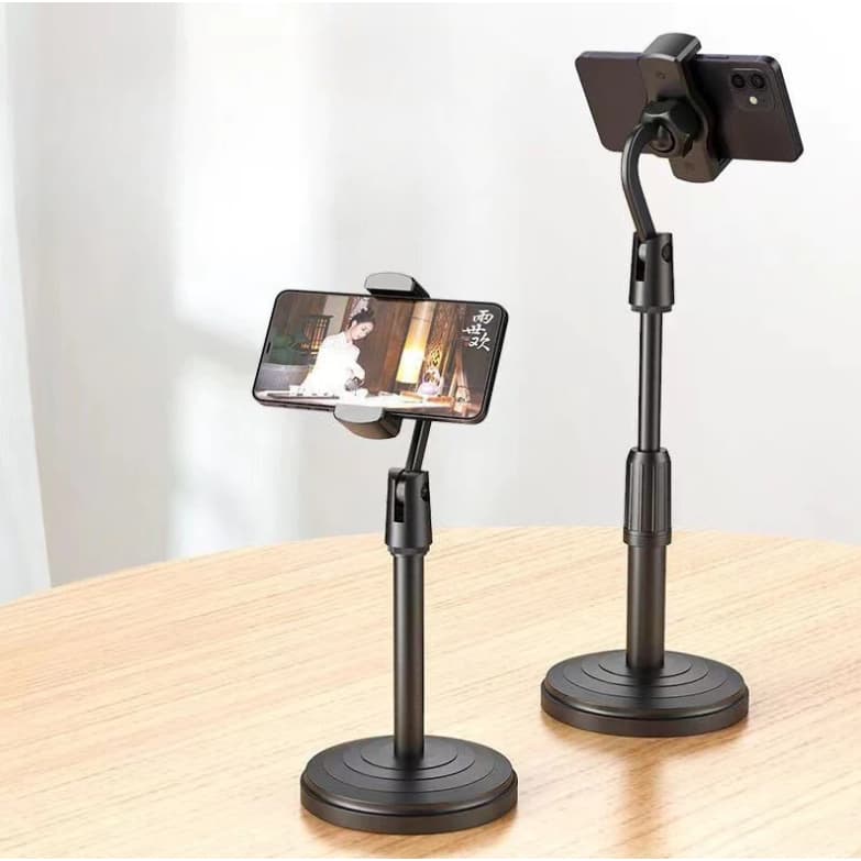 Suporte Tripé Celular Smartphone De Mesa Escritório 360º