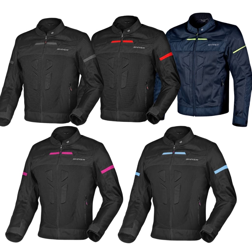 Jaqueta P/ Moto Motociclista Motoqueiro Shiver Vent Masculina ou Feminina com proteção