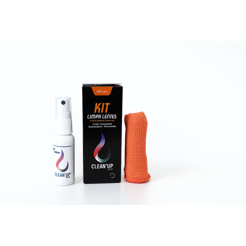 Kit Limpa Lentes de 25ML + Flanela Mágica
