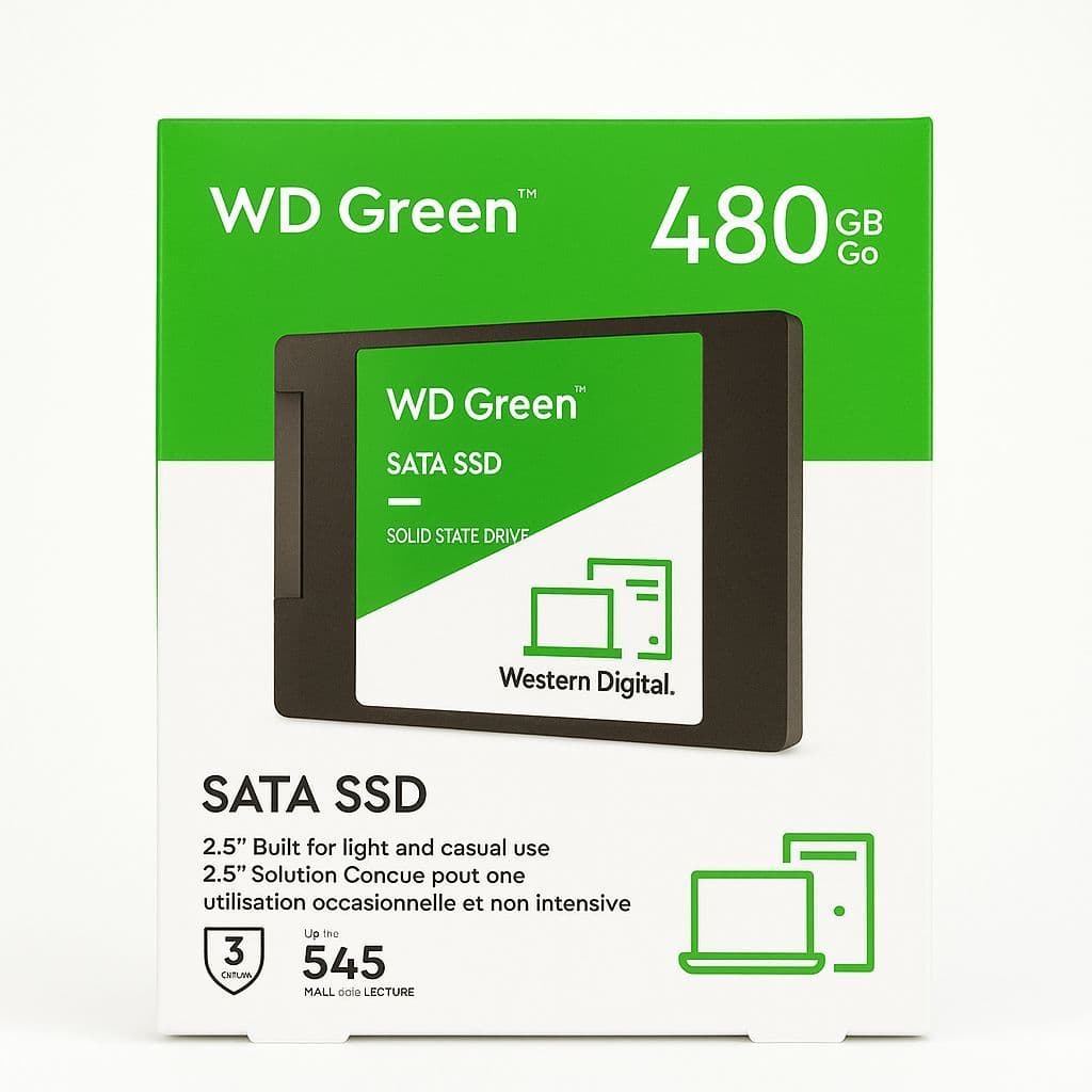 SSD interno Western Digital WD Green WDS480G3G0A 480GB Verde