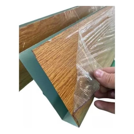 Salva Porta 3,5cm X 10,5cm Altura Aço Amadeirado Oferta