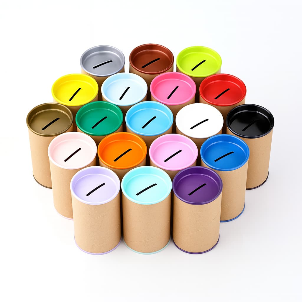 100 Cofrinhos Papelão 6x9,5cm para Personalizar – Cofre Lembrancinha Festa Infantil Artesanato DIY