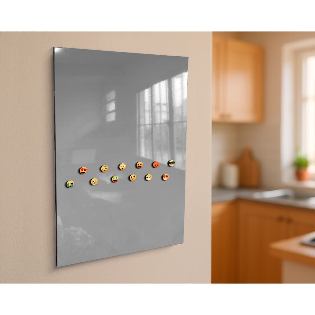 Painel Mural Magnetico De Fotos e Lousa + 12 imãs  - Planner 60x90cm