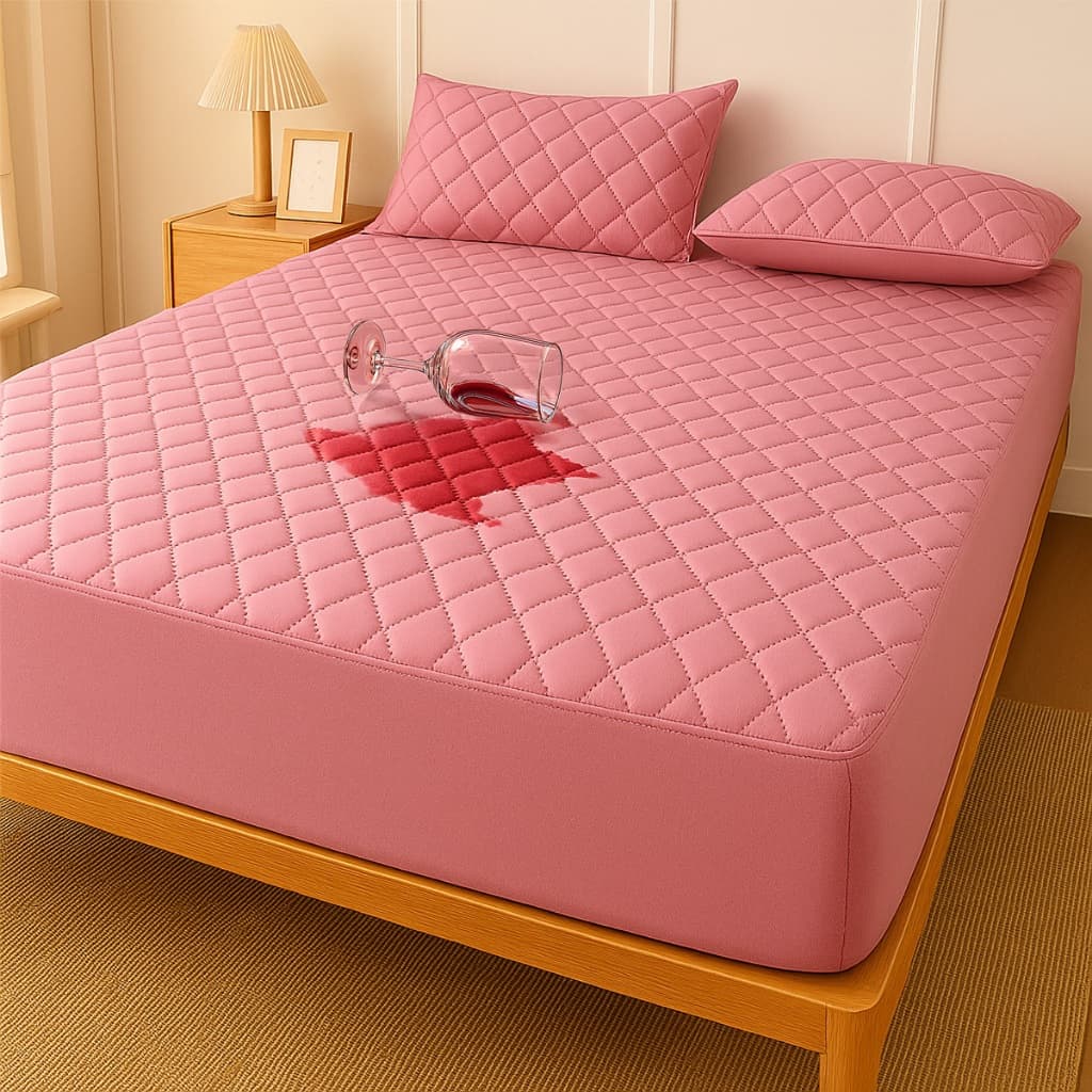 Capa Protetor de Colchão Box Berço, Solteiro, Casal, Queen e King Matelado Impermeável Varias Cores