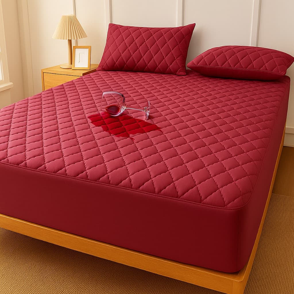 Capa Protetora Impermeável Colchão Matelada Cama Berço, Solteiro, Casal, Queen e King com Elástico