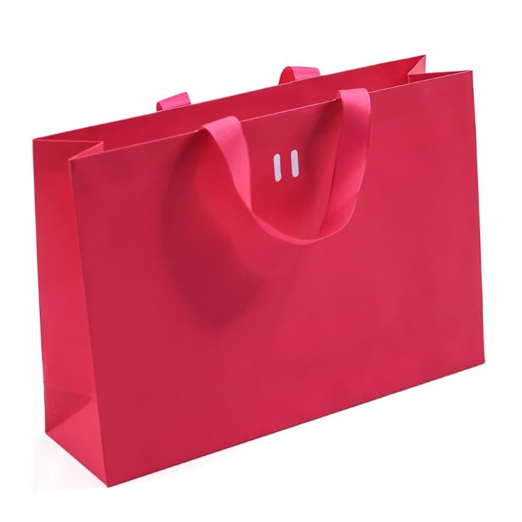 Sacola Papel 180g Coloridas - M 35x25x10cm 5 UNIDADES