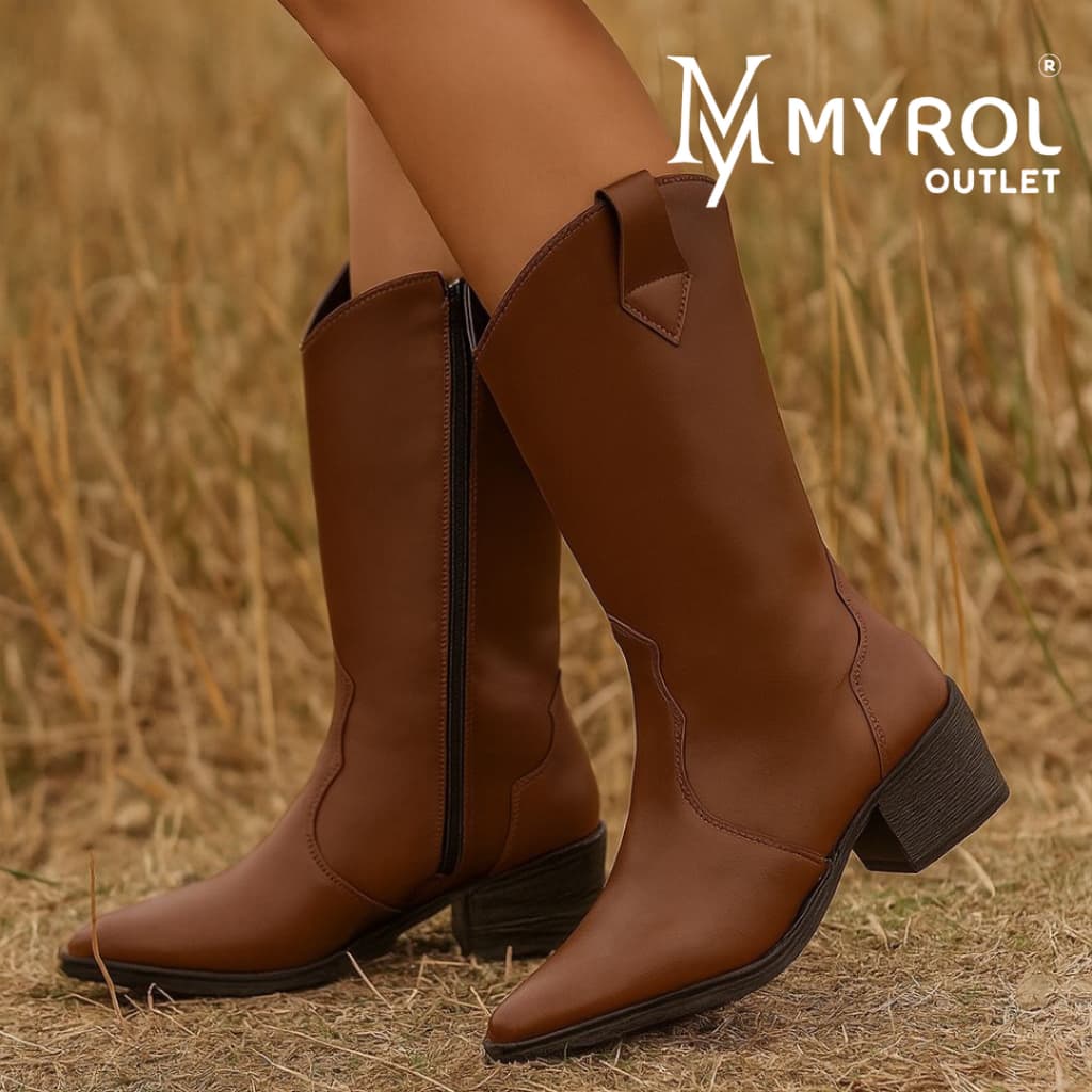 Bota Feminina Western Country Texana Lisa Rodeio