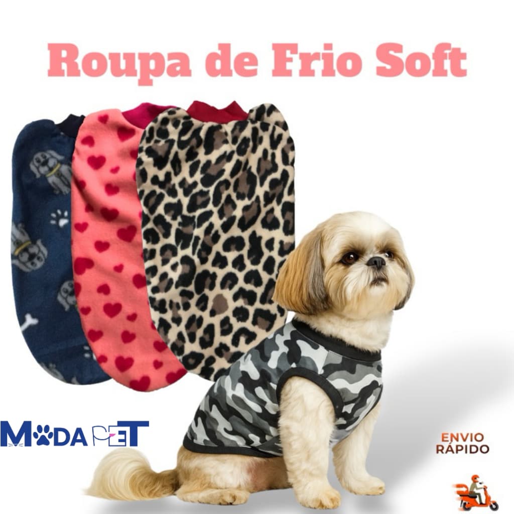 Roupa Para Cachorros Pequenos Roupa Pet Sueter Para Inverno Tamanhos 0 ao 12