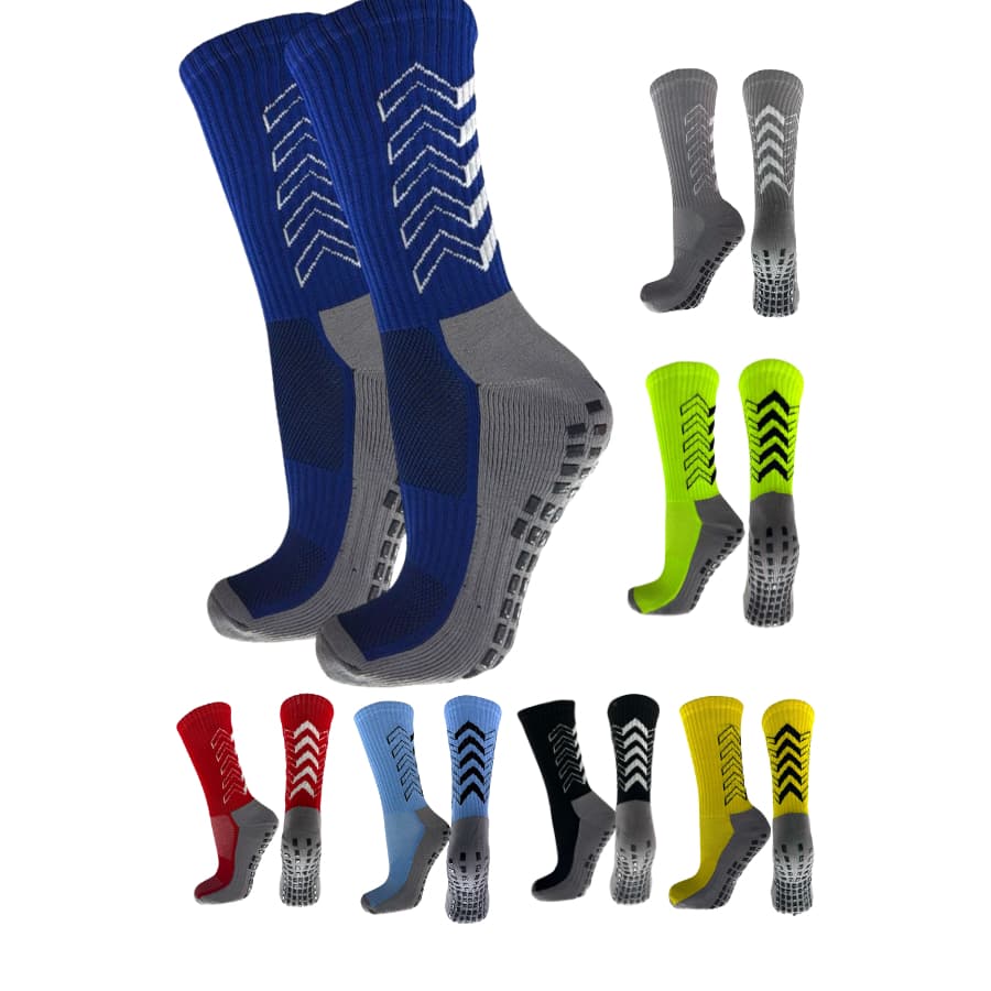 Meias Esportivas Futebol Basquetebol Algodão Antiderrapantes De Alta Qualidade,Tamanho 40-46