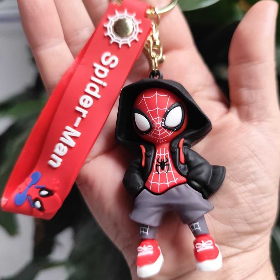 Chaveiro Homem Aranha Emborrachado Colecionável