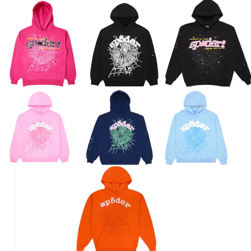 Moletom Spyder 555 young thug Casaco de frio Streetwear Qualidade Inverno Varias Cores Envio Imediato DTF