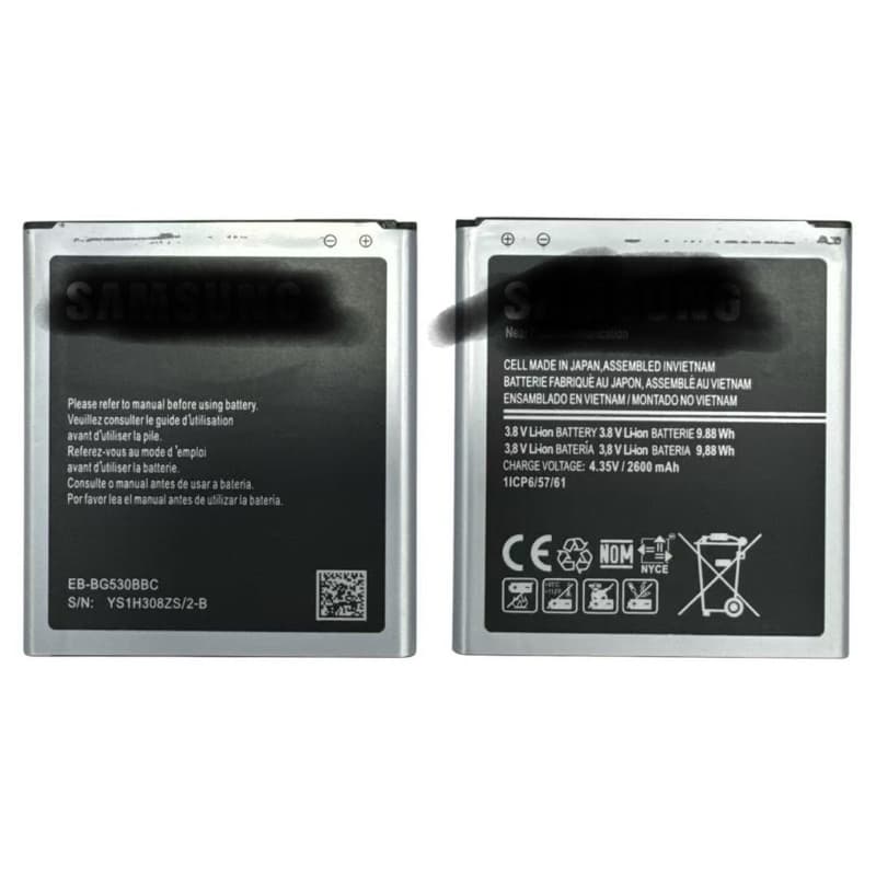 batetia Compatível Com Galaxy j250 J2 Core j3 j5 J260 E J2 Prime G532 G531 G530  sem chip original (sem chip)