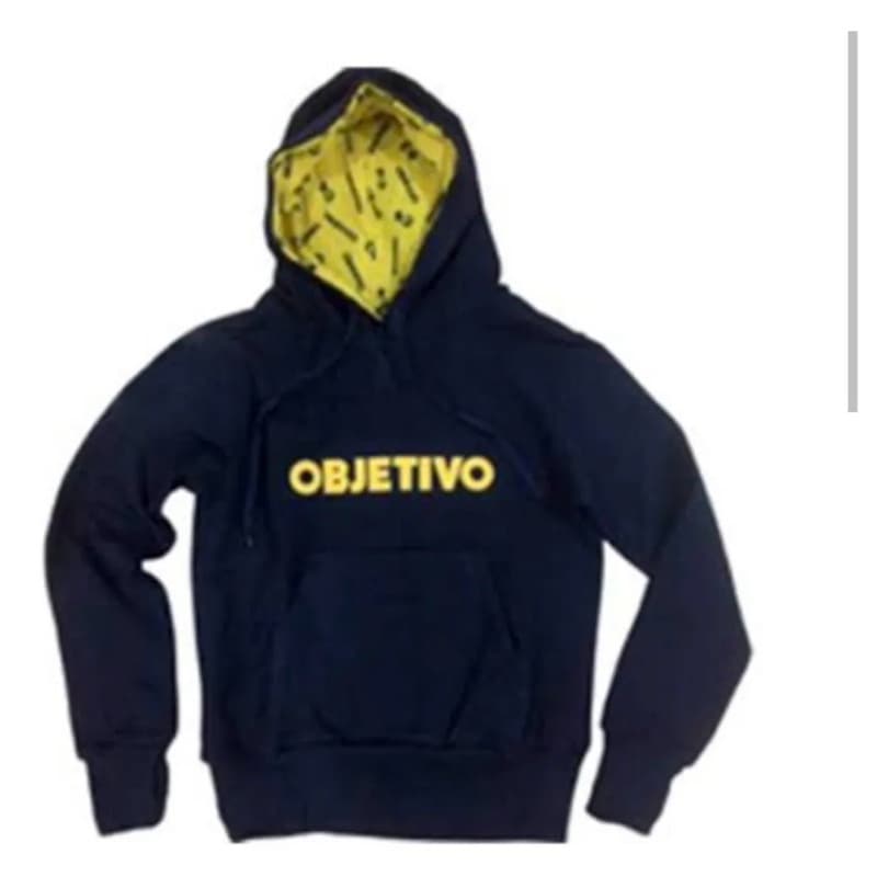 BLUSA MOLETOM COM CAPUZ COLEGIO OBJETIVO