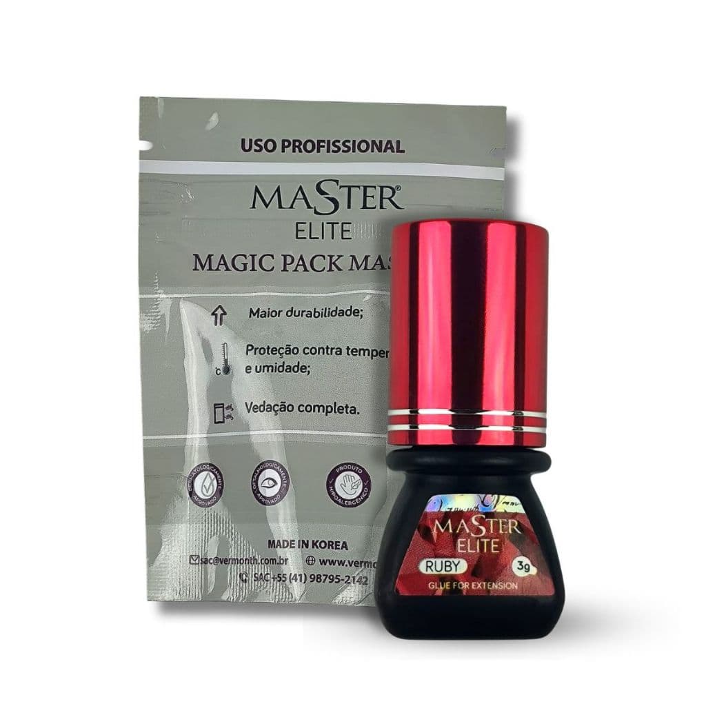 Cola Elite Master Ruby Para Alongamento De Cílios 3ml