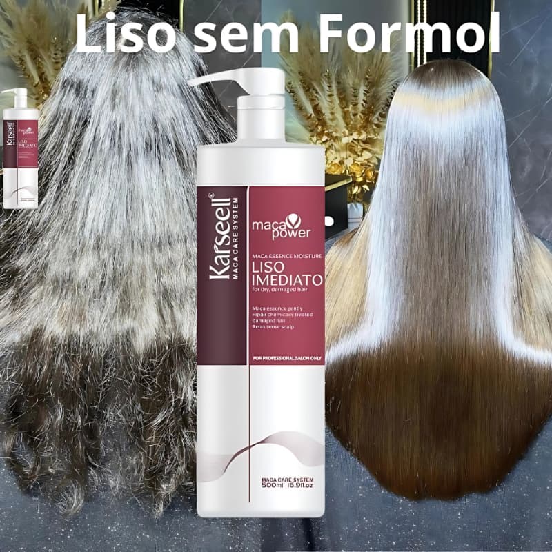Karseell Liso Imediado 500g - Lisoterapia Transformação Definitiva