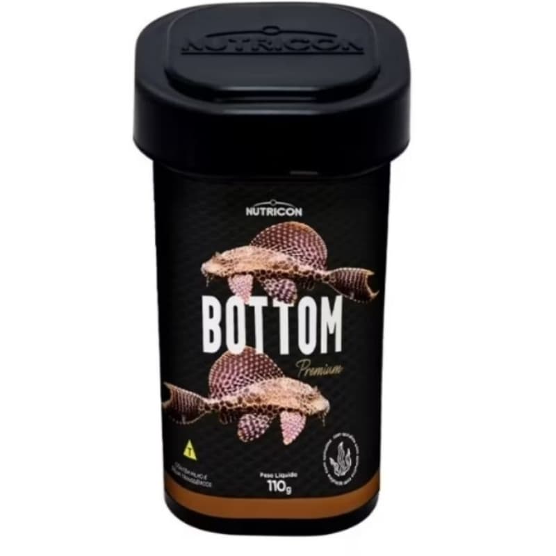 Ração Nutricon Botton Fisch 110gr Para Peixes De Fundo