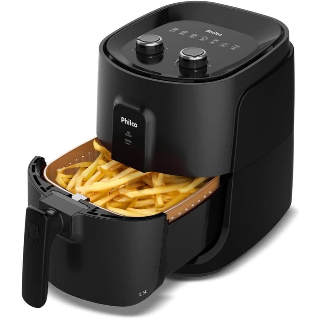 Fritadeira Elétrica Air Fryer Philco PAF55A 5,5 L 1500W