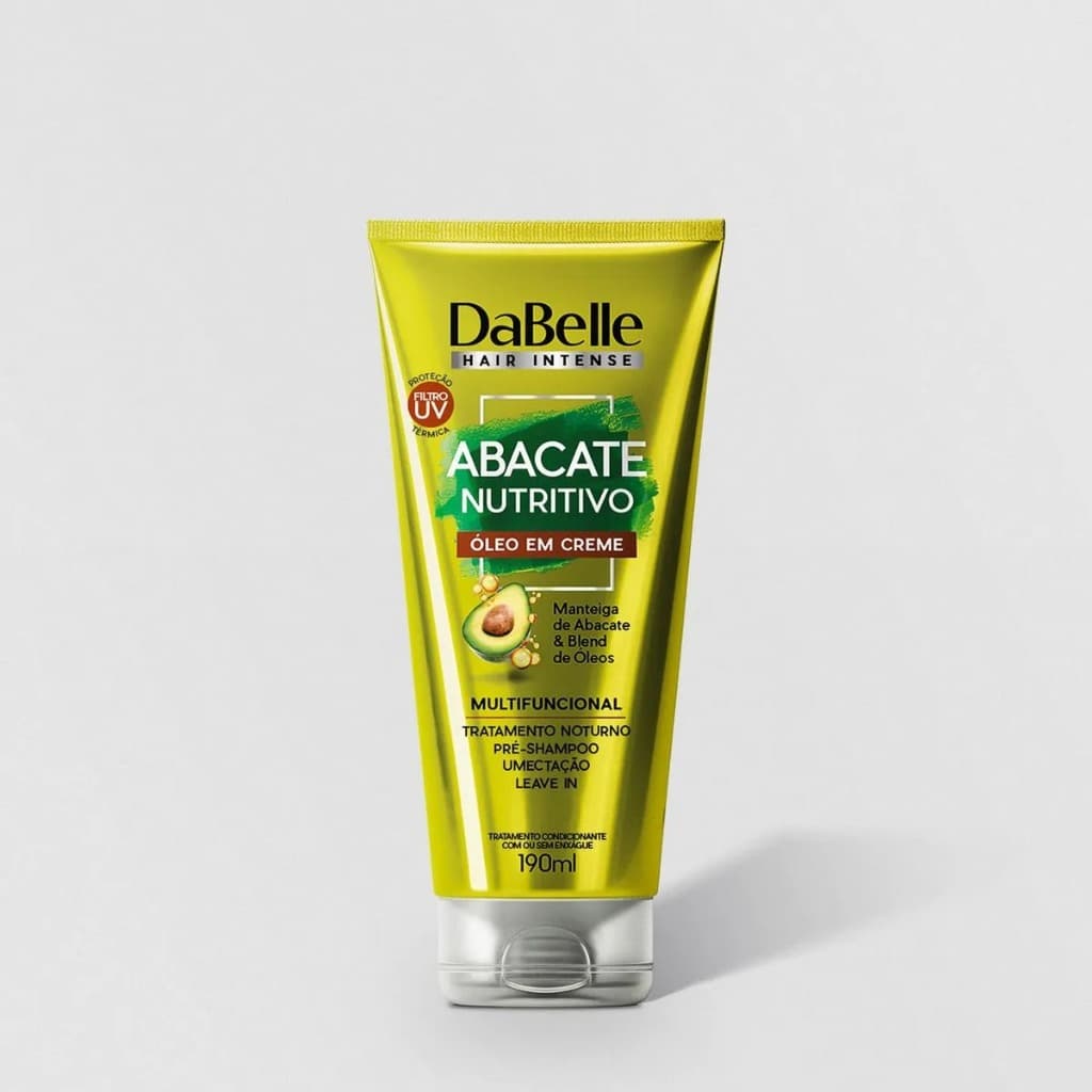 Dabelle Óleo Em Creme Capilar Abacate Nutritivo 190Ml