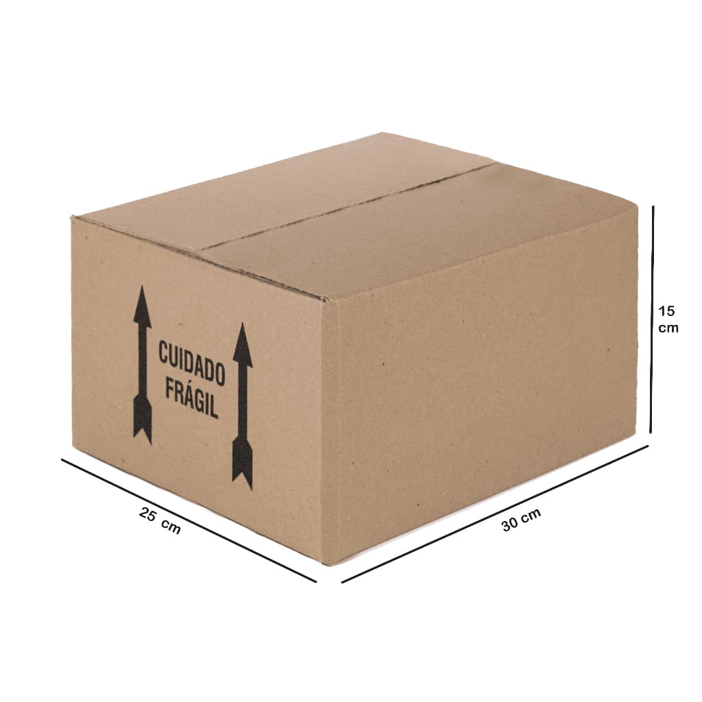 10 Caixas de Papelão 30x25x15cm - Embalagens para Correios, Sedex, ecommerce