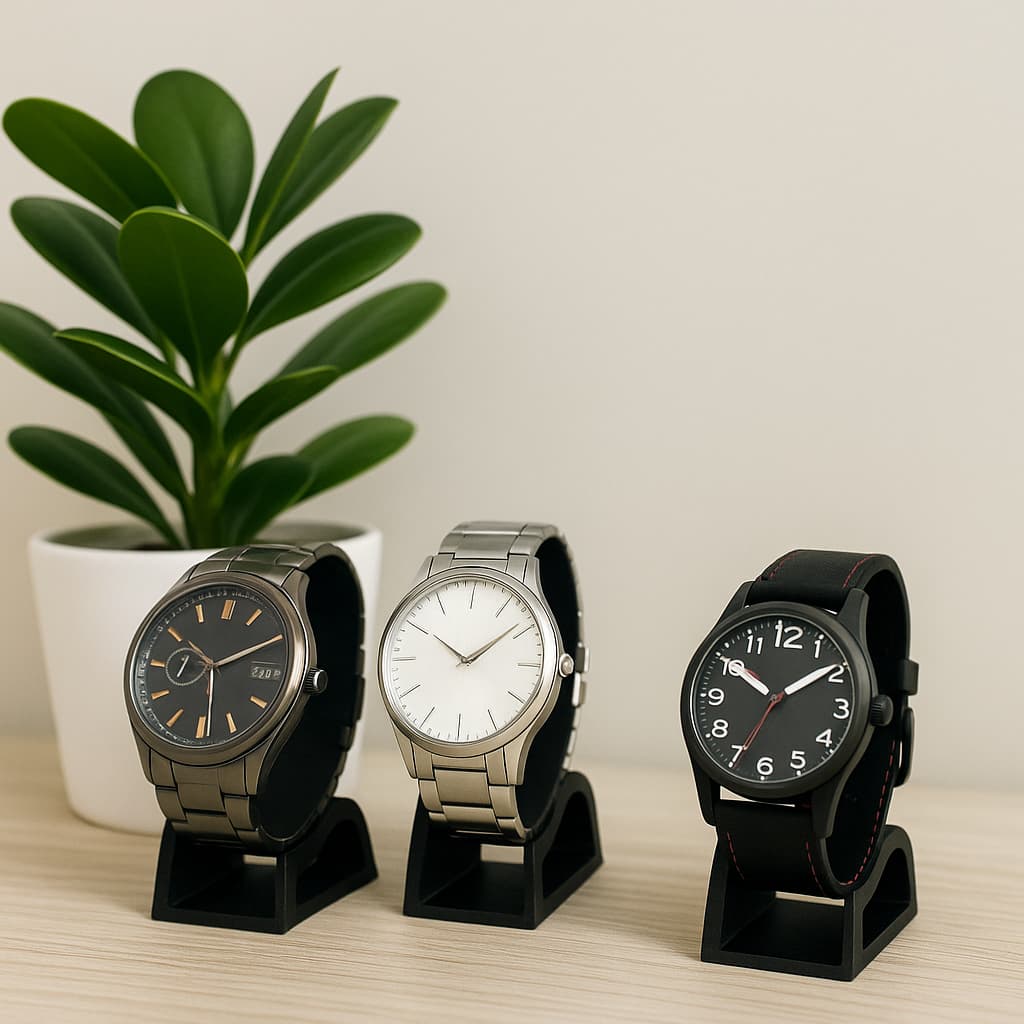 Suporte de relógio - expositor de relógio - Kit 3/6/9 unidades