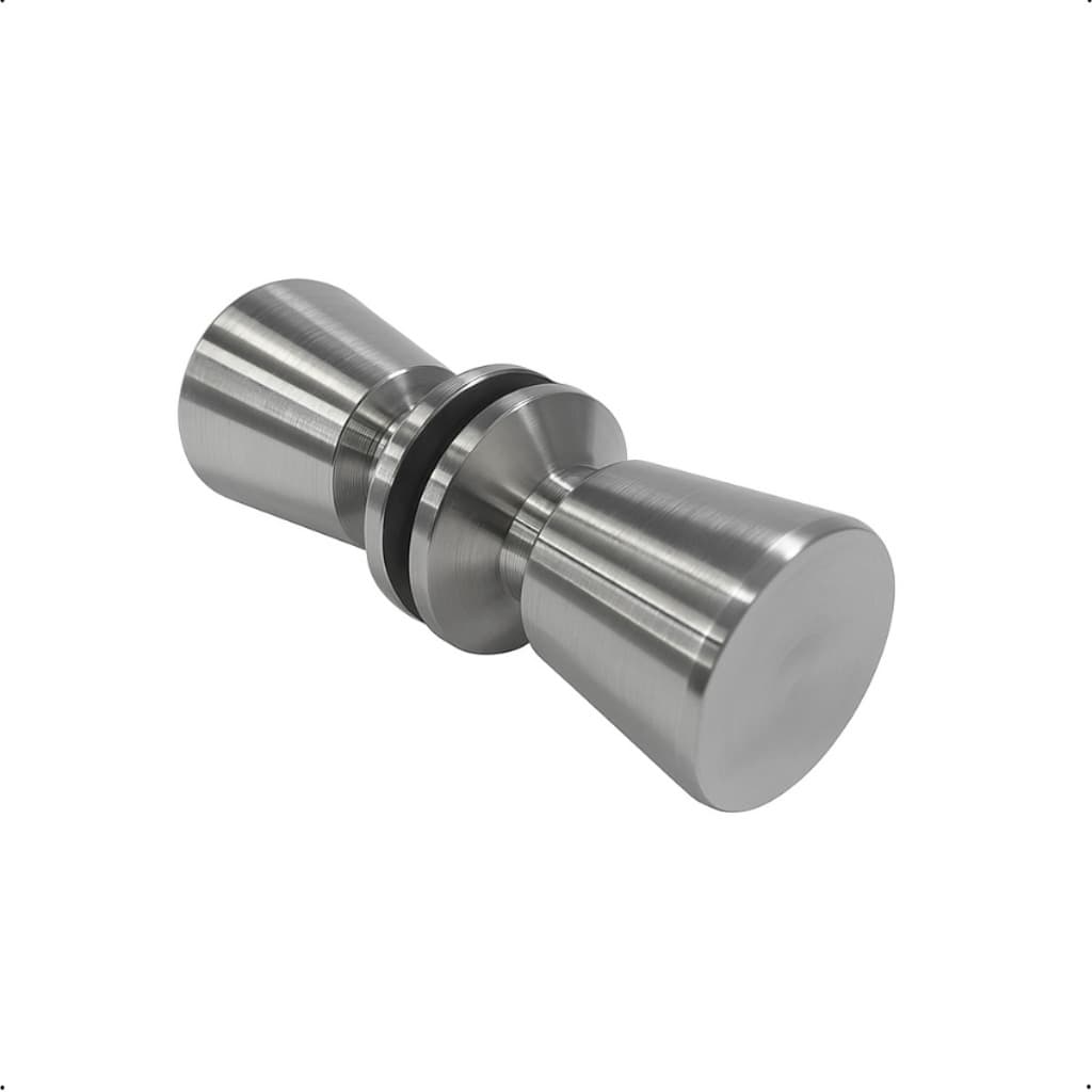 Puxador em Metal Tradicional para Porta Box de Vidro de Banheiro