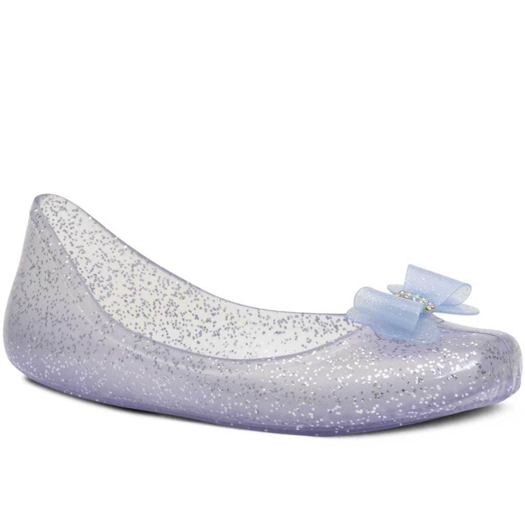 Sapatilha Bailarina Menina Nº25ao32 Laço Glitter Balé 02.41