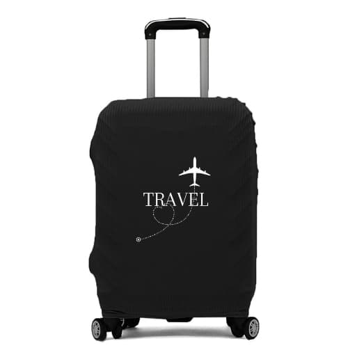 Capa De Mala Protetora Estampada Viagem De 10kg a 23kg Canelado Premium Cores